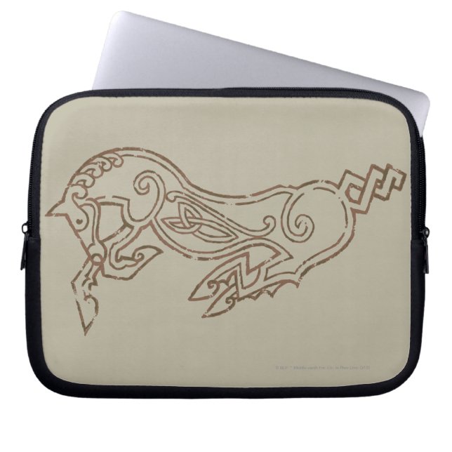 Housse Pour Ordinateur Portable Symbole de Rohan (Devant)