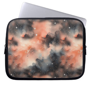 Housse Pour Ordinateur Portable Symphonie céleste Abstraite d'aquarelle
