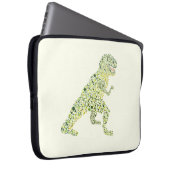 Housse Pour Ordinateur Portable T-REX Dinosaure En Points (Devant droit)