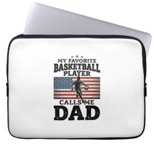 Housse Pour Ordinateur Portable T-Shirt à gravure vintage patriotique pour papa de