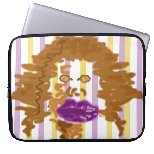 Housse Pour Ordinateur Portable T-shirt de l'humeur (Devant)