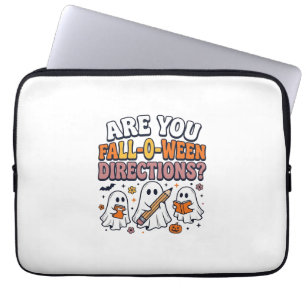 Housse Pour Ordinateur Portable T-shirt drôle de professeur de fantôme d'Halloween