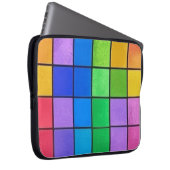 HOUSSE POUR ORDINATEUR PORTABLE TABLEAU DES COULEURS (Devant droit)