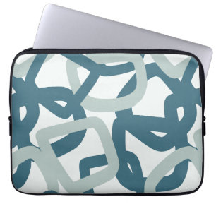 Housse Pour Ordinateur Portable Tangle Carré Calme Côté Mer