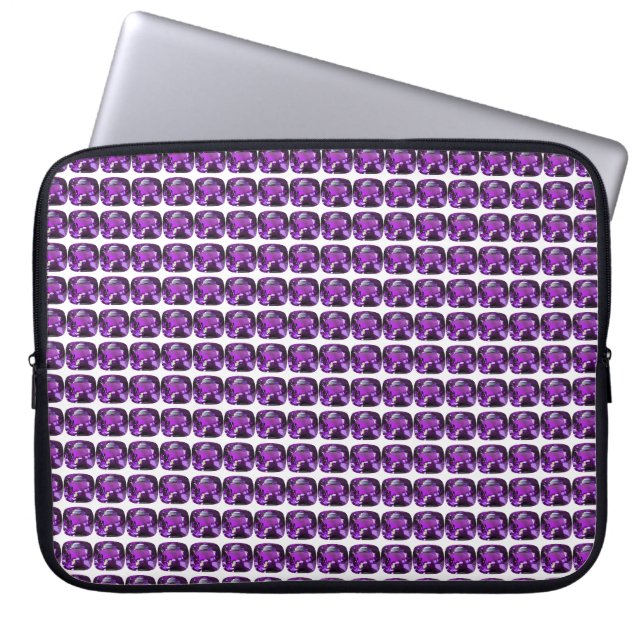 Housse Pour Ordinateur Portable Tanzanite Gemstone Purple (Devant)