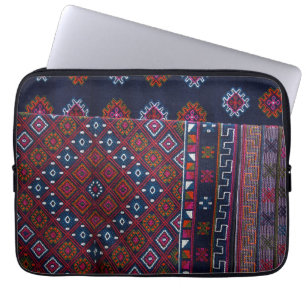 Housse Pour Ordinateur Portable Tapis bhoutanais