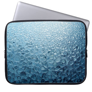 Housse Pour Ordinateur Portable Tapis de la zone florale noire et grise