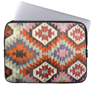Housse Pour Ordinateur Portable Tapis kilim persan turc oriental