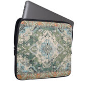 Housse Pour Ordinateur Portable Tapis vert antique (Devant droit)