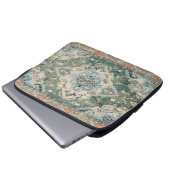 Housse Pour Ordinateur Portable Tapis vert antique (Devant bas)