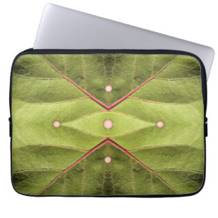Housse Pour Ordinateur Portable Tapisserie Olive à Tufts