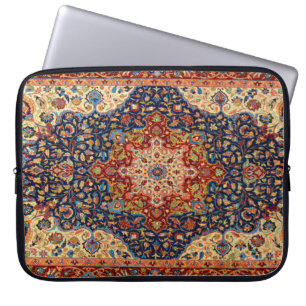 Housse Pour Ordinateur Portable Tapisserie orientale persane turque