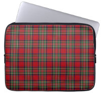 Tartan Clan Stewart Plaid Red Blue Green À damiers