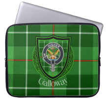Tartan et blason du clan écossais Galloway