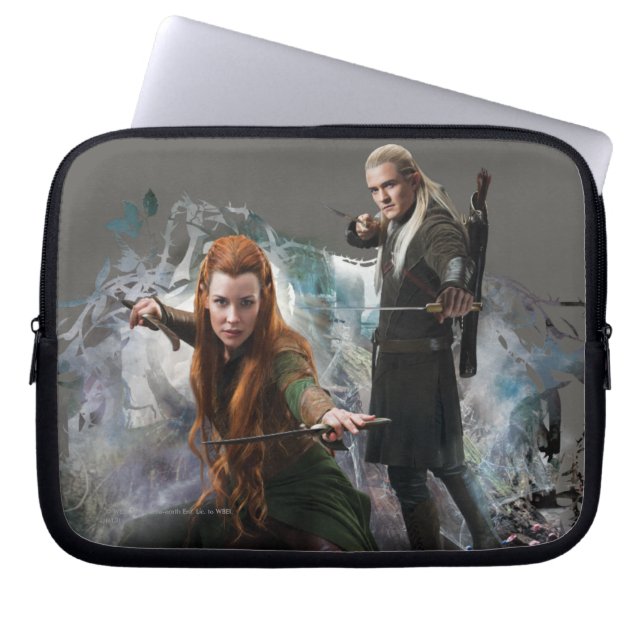 Housse Pour Ordinateur Portable TAURIEL™ et LEGOLAS GREENLEAF™ Graphique (Devant)