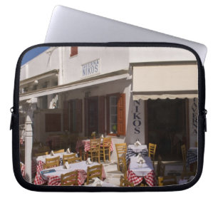 Housse Pour Ordinateur Portable Taverna Nikos, Mykonos, îles Cyclades, Grèce