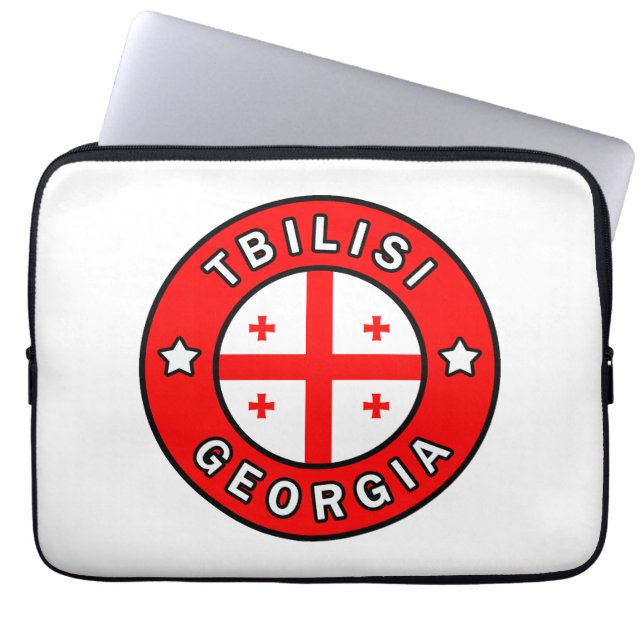 Housse Pour Ordinateur Portable Tbilissi Géorgie (Devant)