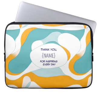 Housse Pour Ordinateur Portable Teacher Thank You –  Personalized
