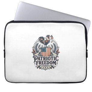 Housse Pour Ordinateur Portable Tee-shirt graphique vectoriel de gardien de poulet