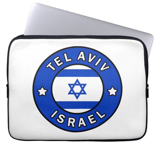 Housse Pour Ordinateur Portable Tel Aviv Israël (Devant)