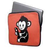 Housse Pour Ordinateur Portable Téléphone singe (devant gauche)