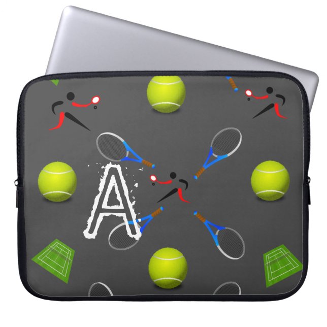 Housse Pour Ordinateur Portable Tennis de manche pour ordinateur portable (Devant)