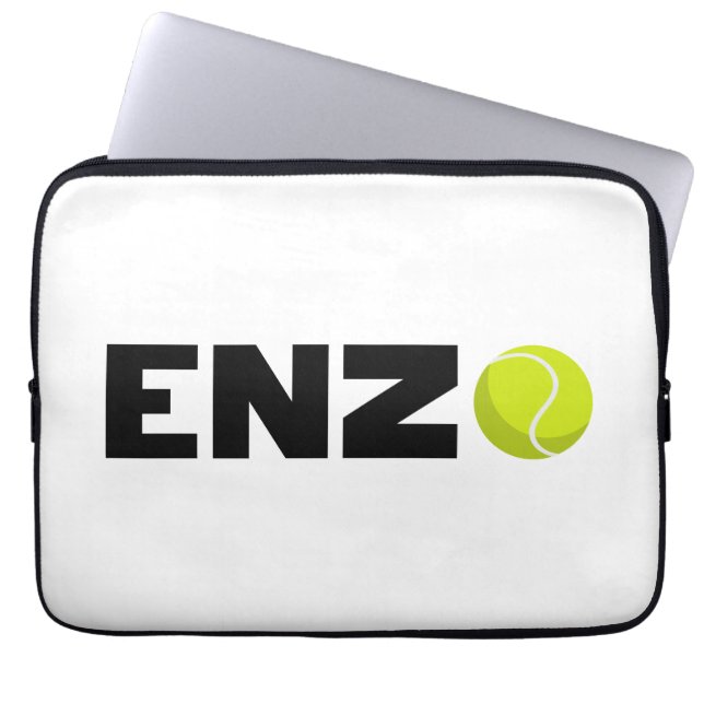 Housse Pour Ordinateur Portable Tennis Enzo (Devant)