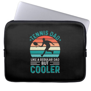 Housse Pour Ordinateur Portable Tennis Papa Retro Sunset