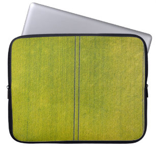 Housse Pour Ordinateur Portable Terrain d'herbe verte