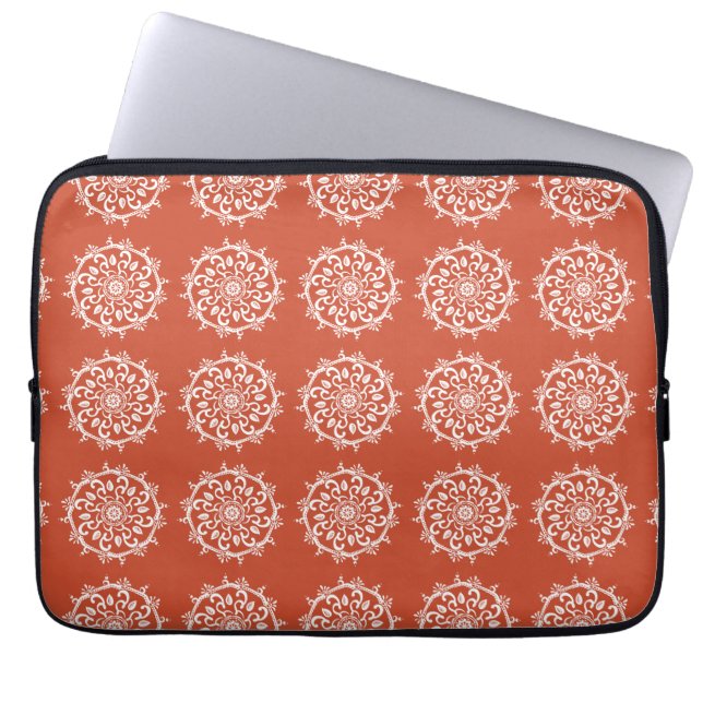 Housse Pour Ordinateur Portable Terre cuite (Devant)