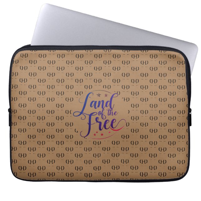 Housse Pour Ordinateur Portable Terre des Libres (Devant)