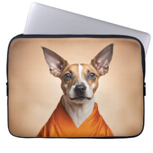 Housse Pour Ordinateur Portable Terrier brésilien bouddhiste