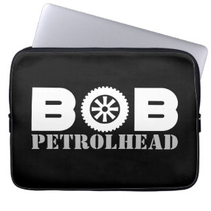 Housse Pour Ordinateur Portable Tête Bob Petrol