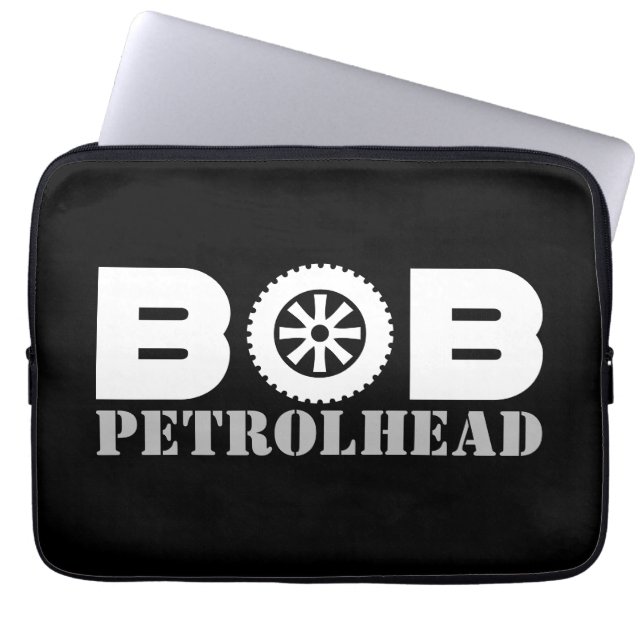 Housse Pour Ordinateur Portable Tête Bob Petrol (Devant)