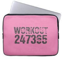 Texte usé et rayé Workout 247365 rose