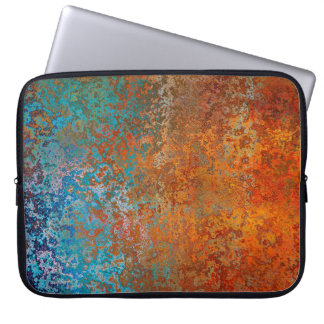 Housse Pour Ordinateur Portable texture Arrière - plan rouille vieux brun