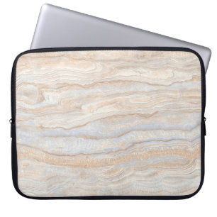 Housse Pour Ordinateur Portable Texture élégante en marbre : Arrière - plan haute
