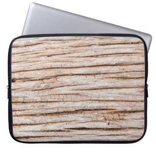 Housse Pour Ordinateur Portable Texture en bois foncé. arrière - plan Abstrait Vin