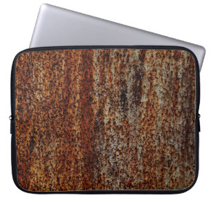 Housse Pour Ordinateur Portable Texture métallique avec rayures et craquelures abs