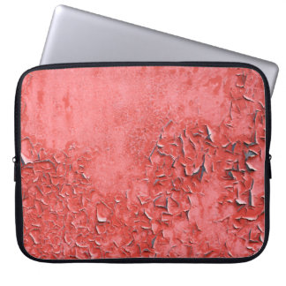 Housse Pour Ordinateur Portable Texture vintage du mur de fer rouillé