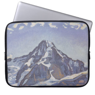Housse Pour Ordinateur Portable The Monk Mountain With Clouds (Ferdinand Hodler)