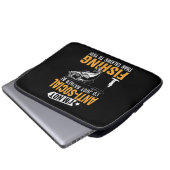 Housse Pour Ordinateur Portable Thème pêche (Devant bas)
