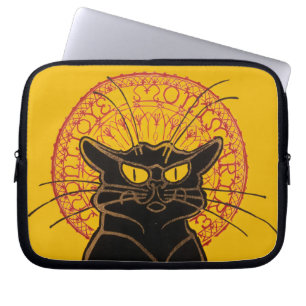 Housse Pour Ordinateur Portable Theophile Steinlen - Le Chat Noir Vintage
