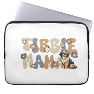 Housse Pour Ordinateur Portable Tibetan Spaniel Groovy Tibbie Maman