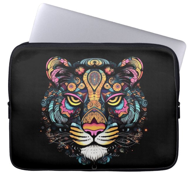Housse Pour Ordinateur Portable Tiger (Devant)