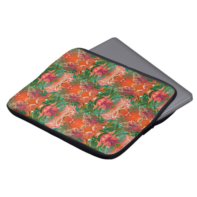 Housse Pour Ordinateur Portable Tiki Garden...... (Devant haut)