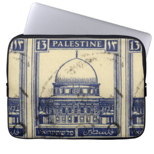 Housse Pour Ordinateur Portable timbre antique palestinien 1920_ folklor palestine