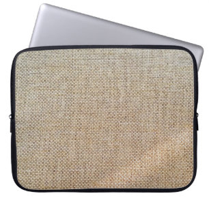 Housse Pour Ordinateur Portable Tissu arrière - plan marron textile