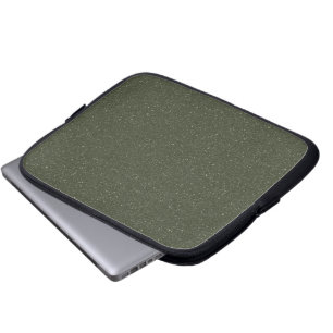 Housse Pour Ordinateur Portable Tissu vert de mousse personnalisable