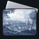 Housse Pour Ordinateur Portable Toile pastorale - Pont<br><div class="desc">Pastoral Toile III de Claude Lorrain. Dispose d'un pont et de pâturages réalisés dans de belles teintes bleues.</div>